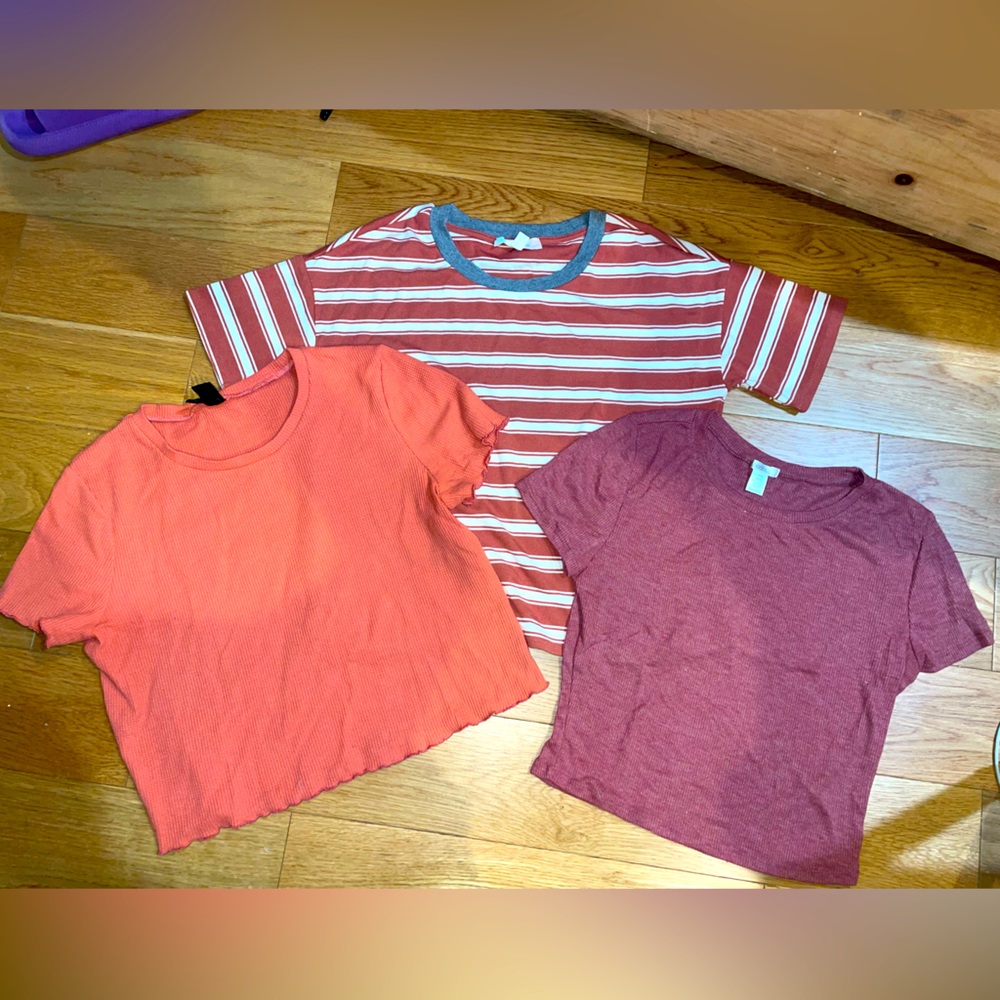 Short sleeve shirt bundle of 3